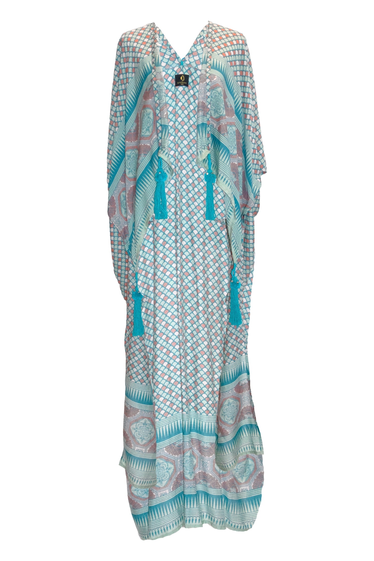 Laila Kaftan Robe - Teal
